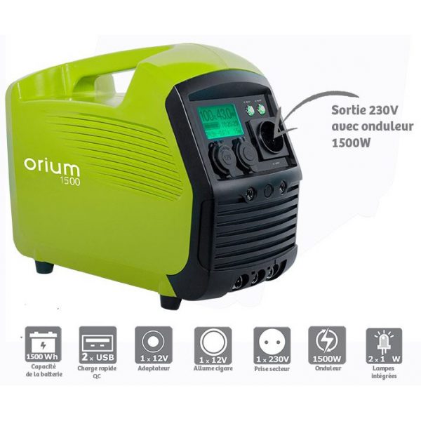 ORIUM UNITE DE PUISSANCE AUTONOME 1500W