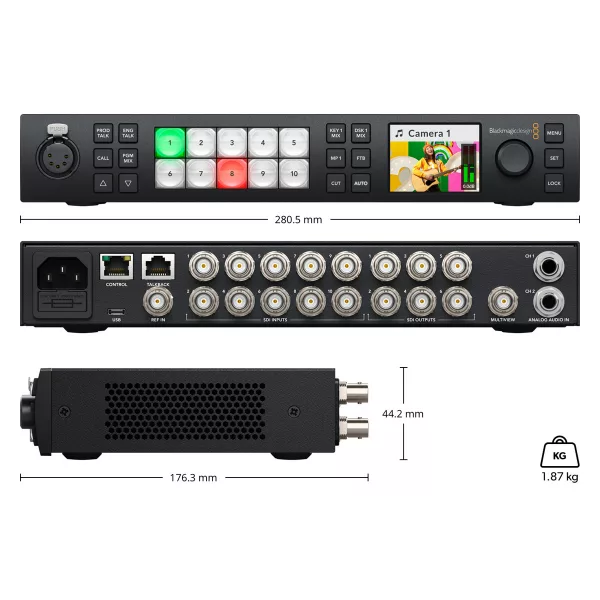 BLACKMAGIC ATEM 1ME CONSTELLATION HD – Image 2